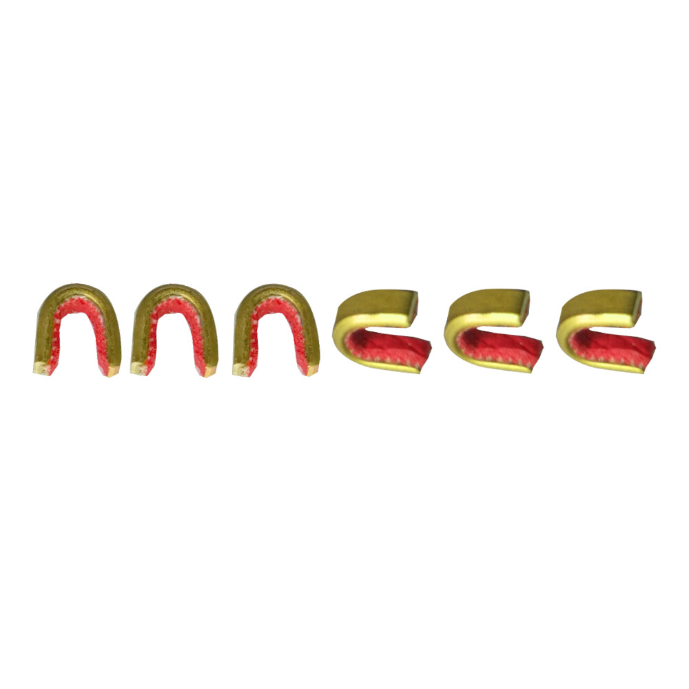 12pcs Archery String Nocking Points Brass Buckle Clips Nock Bow String Protector