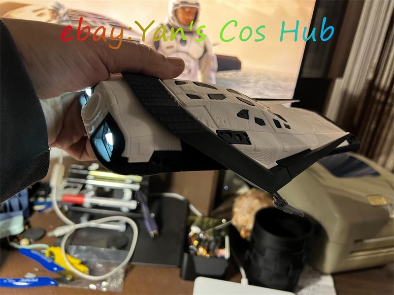 1:64 Interstellar Model Ranger Spaceship 3D Printed Static Model Light-up