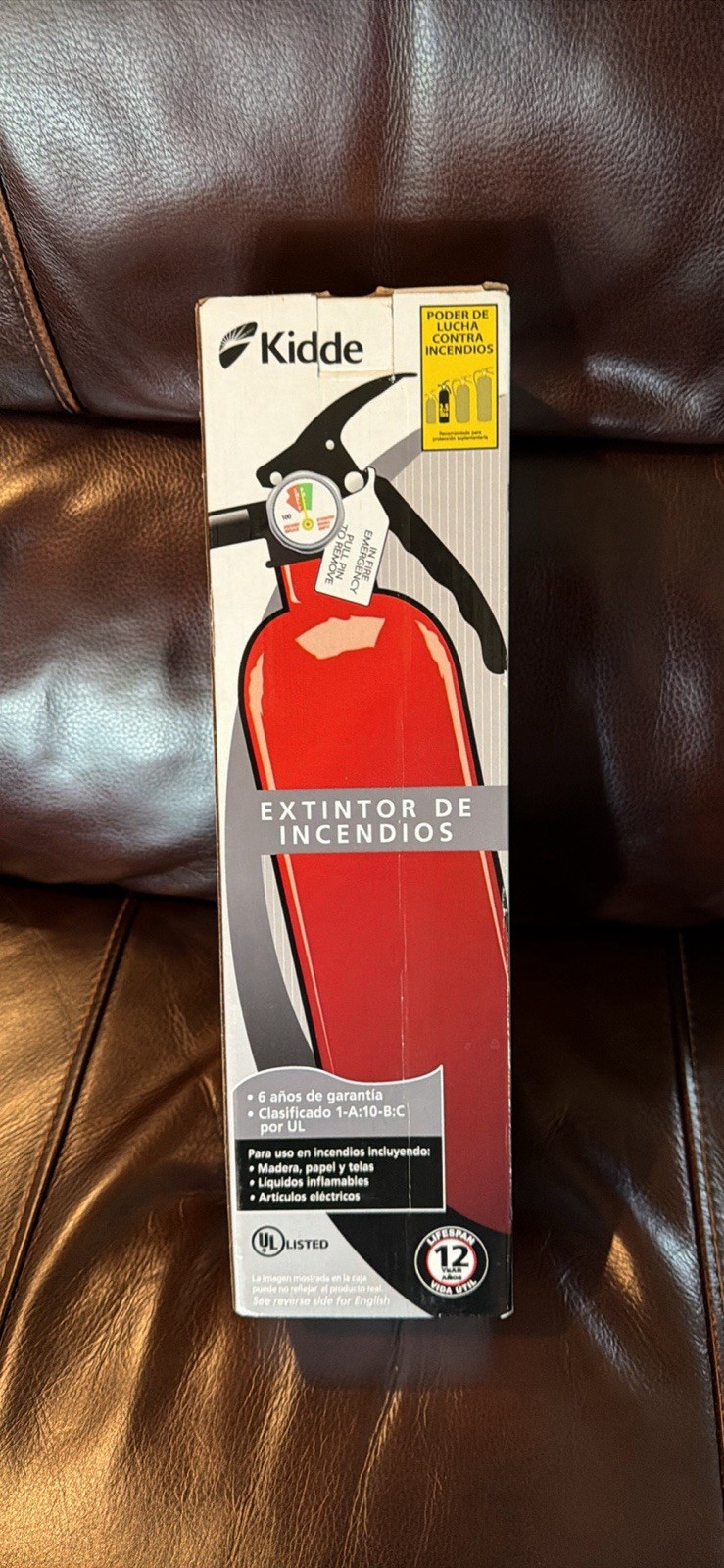 Kidde Basic Fire Extinguisher for Home, Residential 1A10BC Free Shipping