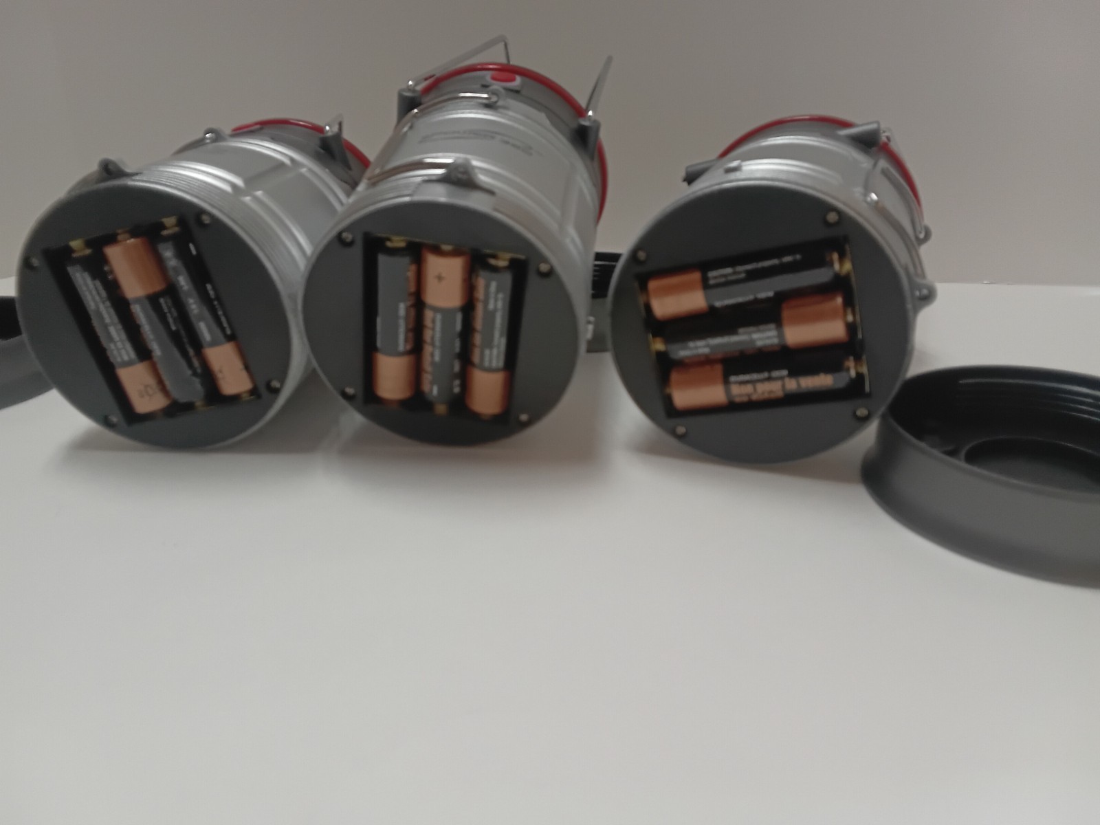 Lot of 3 ePower 360 Light Capsule Lantern,Emergency Light, EUC