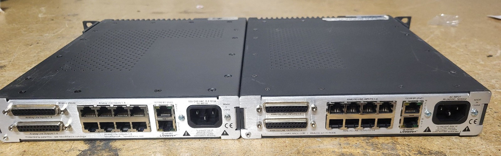 The Telos Alliance 2x XNODE Analog