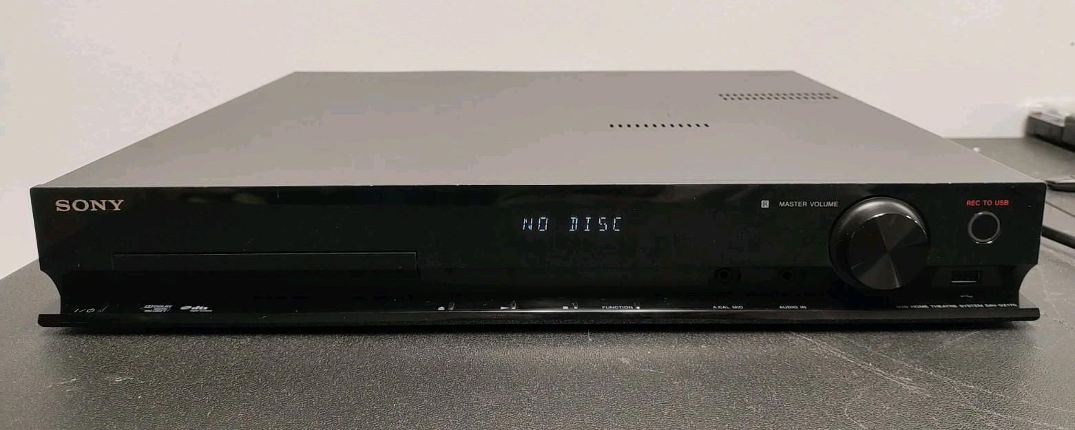 Sony HBD-DZ170 - DVD Player 5.1 Ch HDMI Home Theater Receiver - No Remote