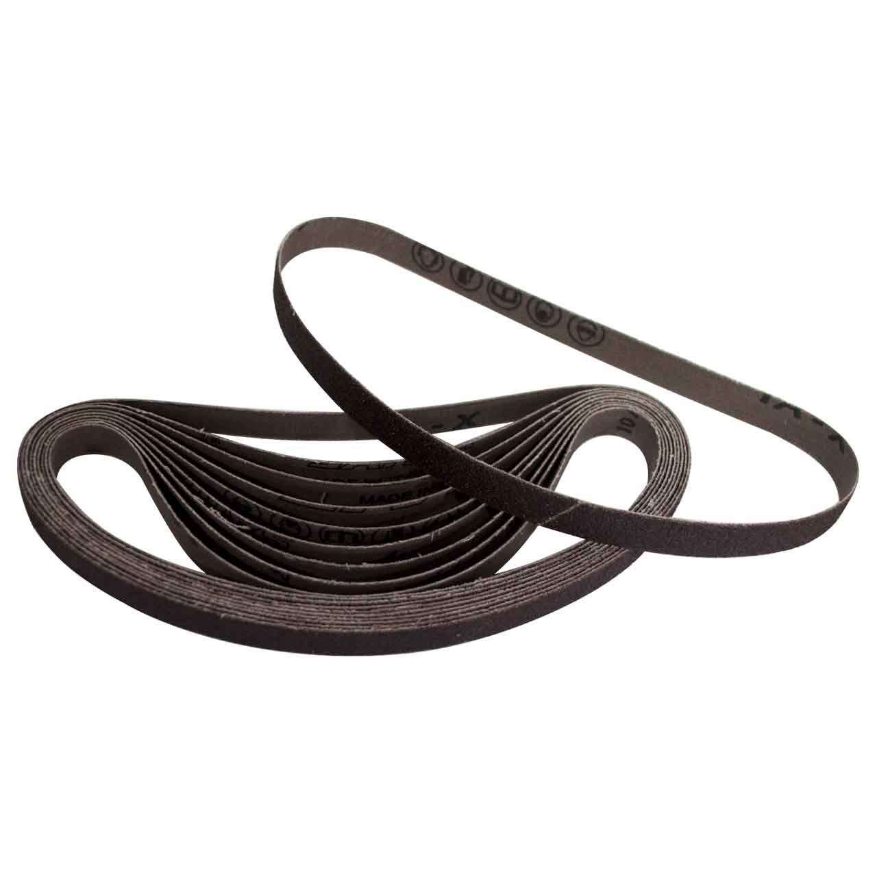 United Abrasives 60061 1/2x18 1AX Aluminum Oxide File Sander Belt 60 Grit 10 pk
