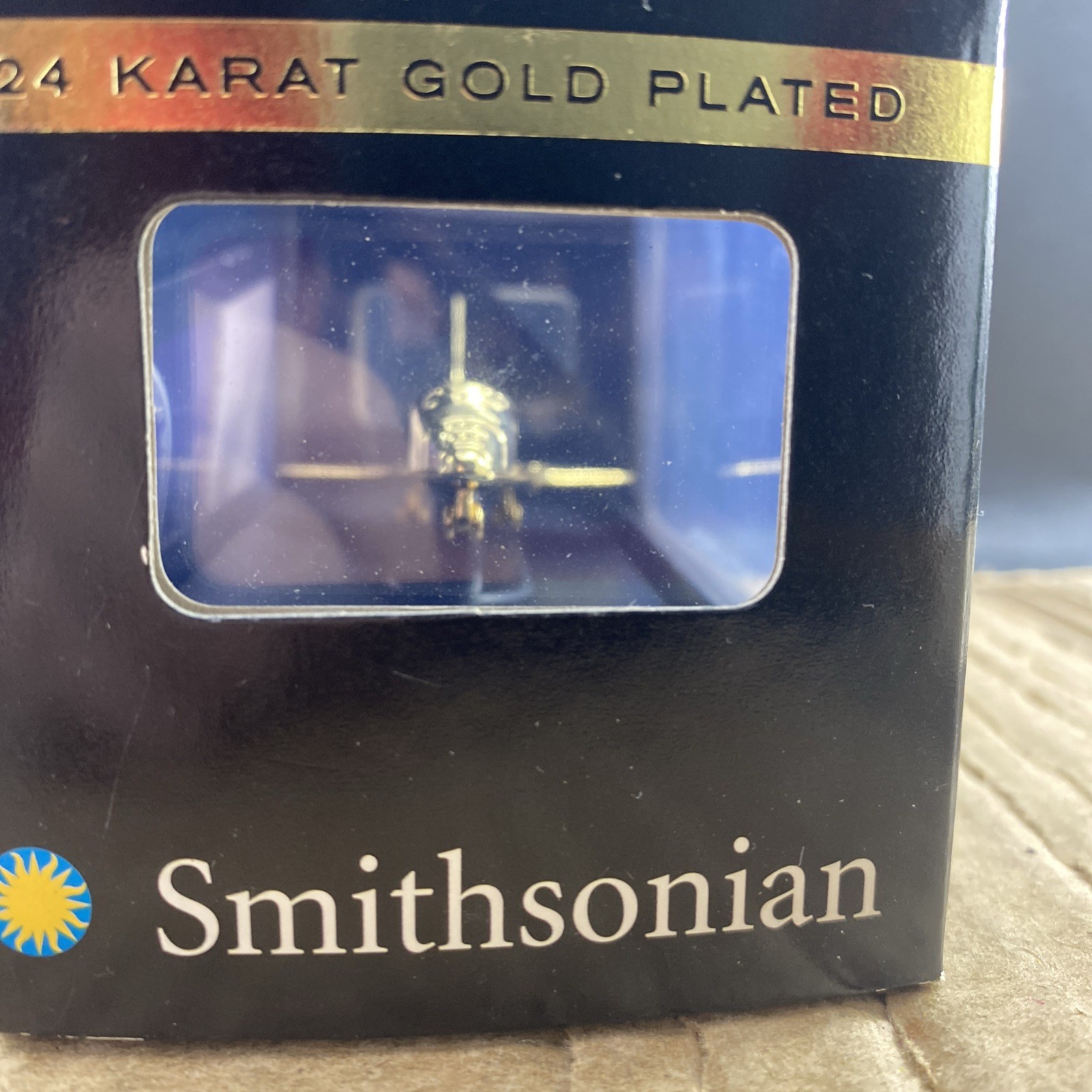 Smithsonian Collector’s Edition 24 Karat Gold Plated Shuttle Orbiter
