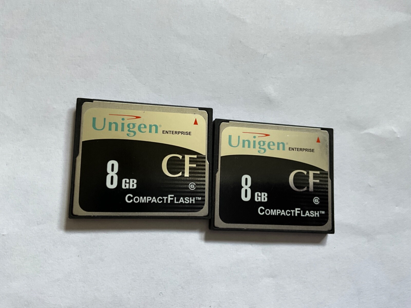 2pcs 8gb Unigen USA Compactflash CF I memory card FOR CF DSLR NIKON CANON