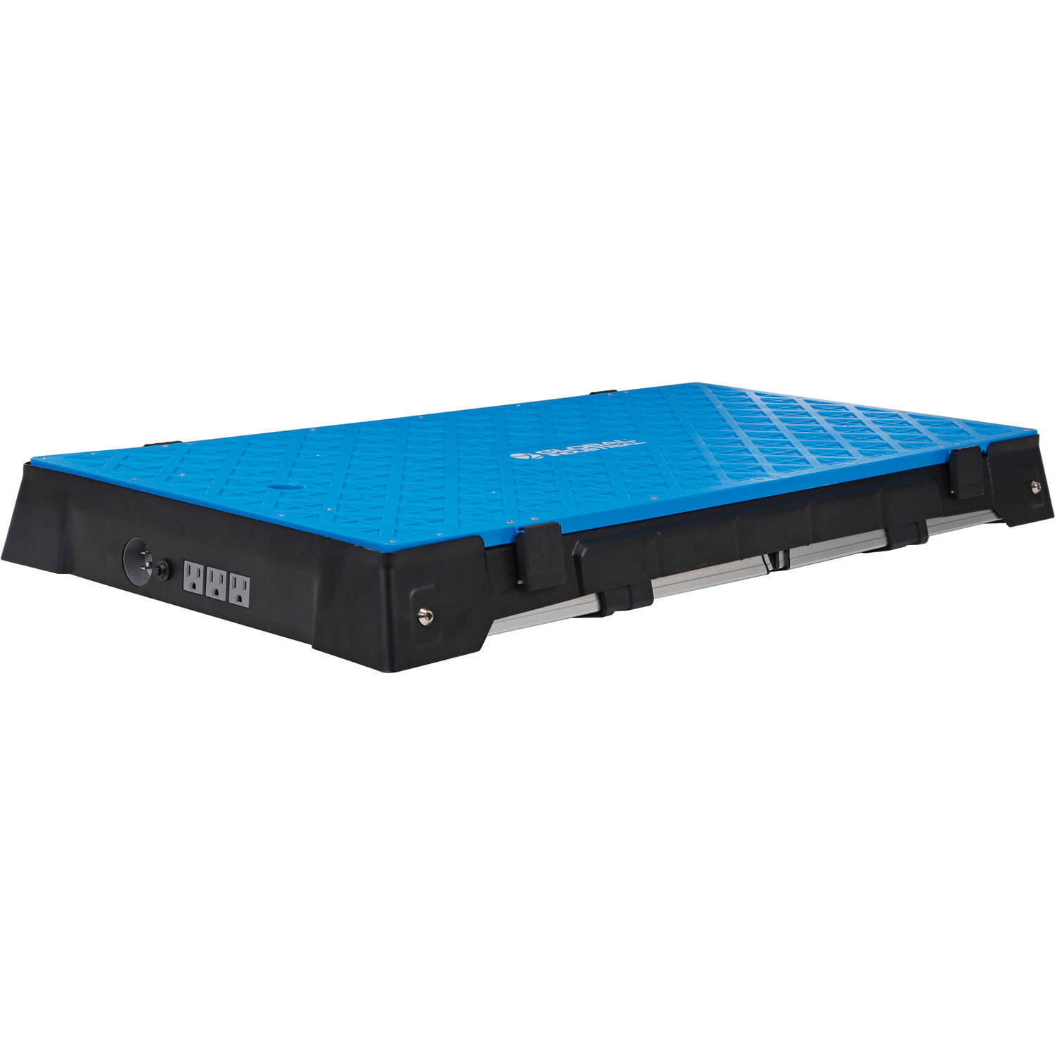 Global Industrial 4-in-1 Portable Workbench With Power Strip