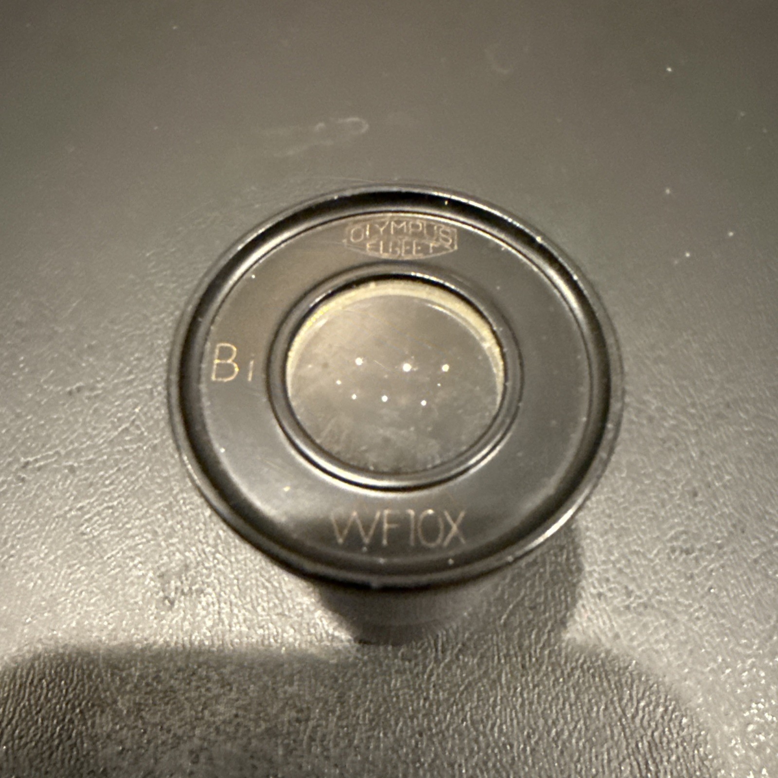 OLYMPUS ELGEET EYEPIECE WF10X OPTICS MICROSCOPE PART AS PICTURED