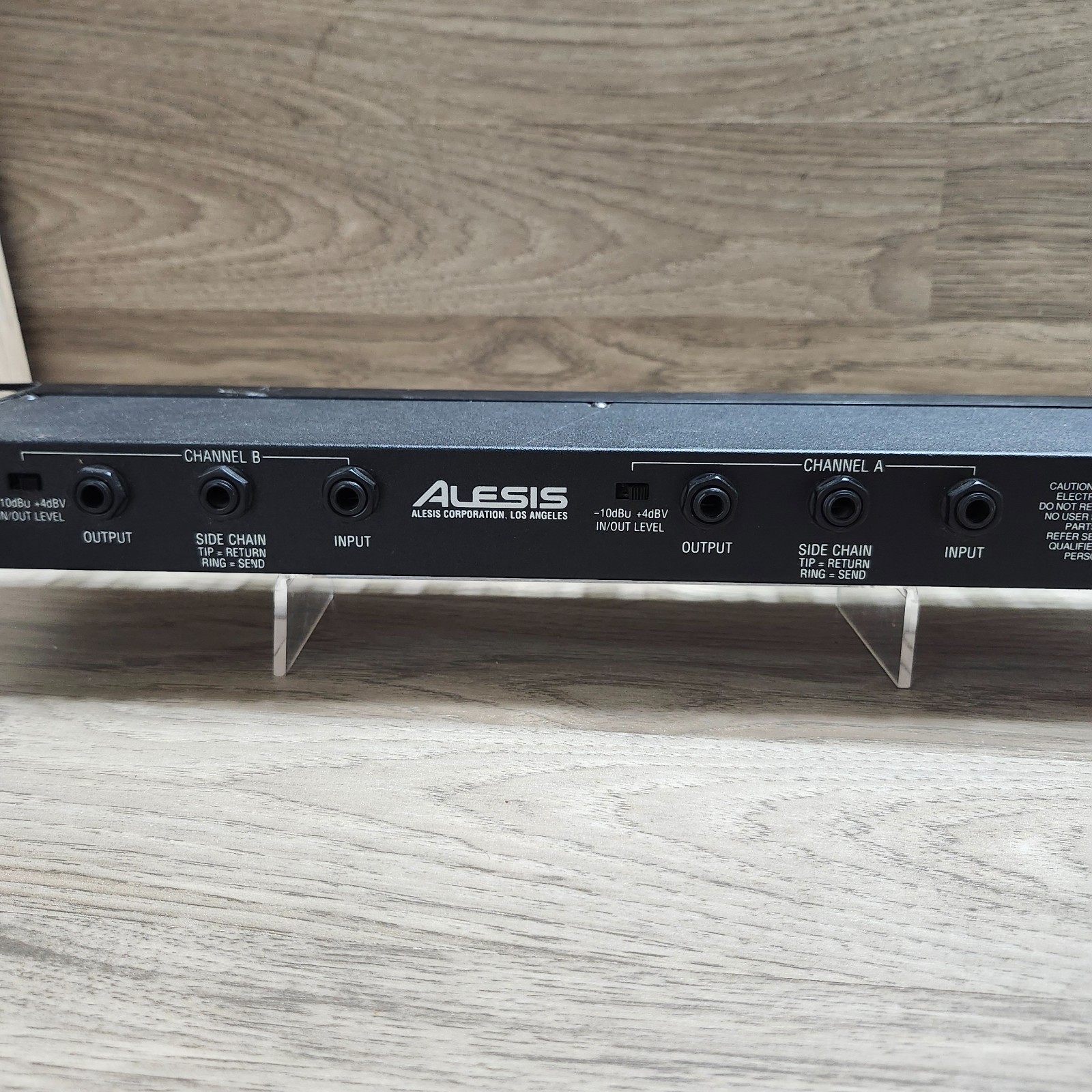 Alesis 3630 Compressor RMS/Peak Dual Channel Compressor Limiter NO Power Supply