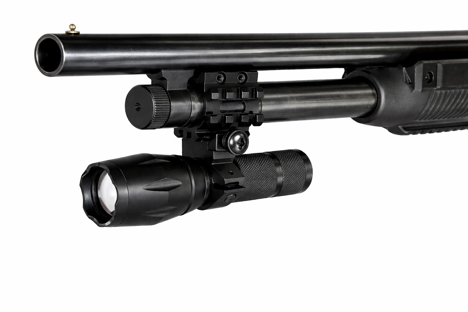 TRINITY 1000 Lumen Tactical Flashlight w/ Barrel Mount for Mossberg Maverick 88