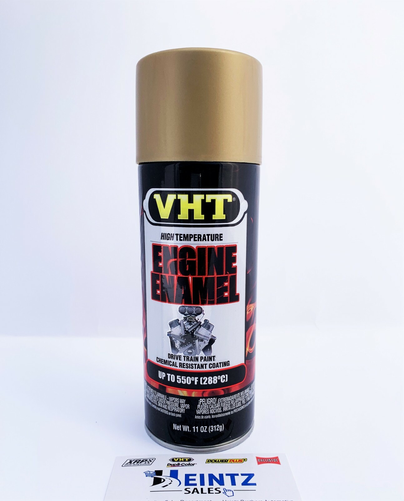 VHT SP132 Engine Enamel High Heat Coating, Drive Train Paint, Gold