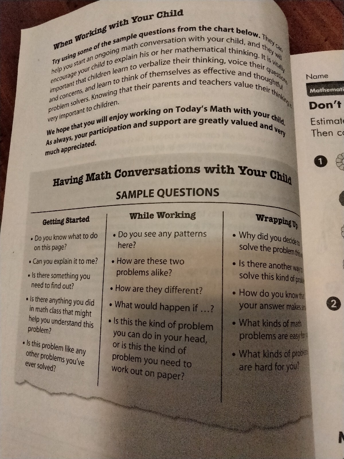 Today's Math 4 Student Workbook: Investigations in Number, Data and Space