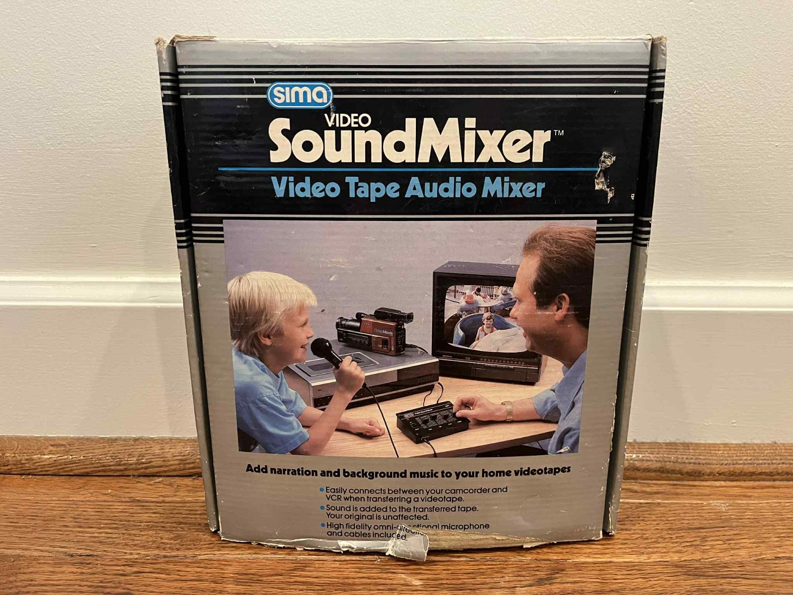 Vintage SIMA Sound Mixer Video Tape Audio Mixer (240081)