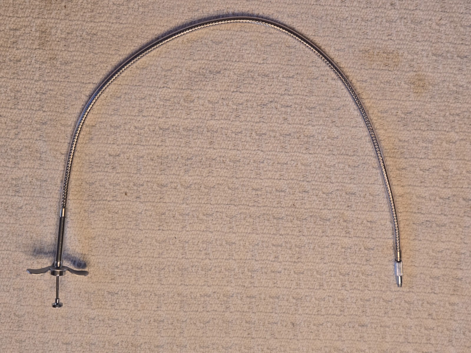 18" Manual Locking Shutter Cable Release