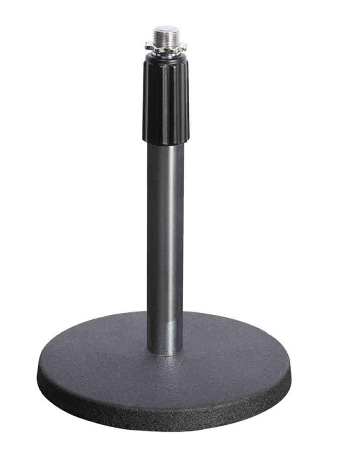 OnStage On-Stage DS7200C Adjustable Desktop Small, Black and Chrome