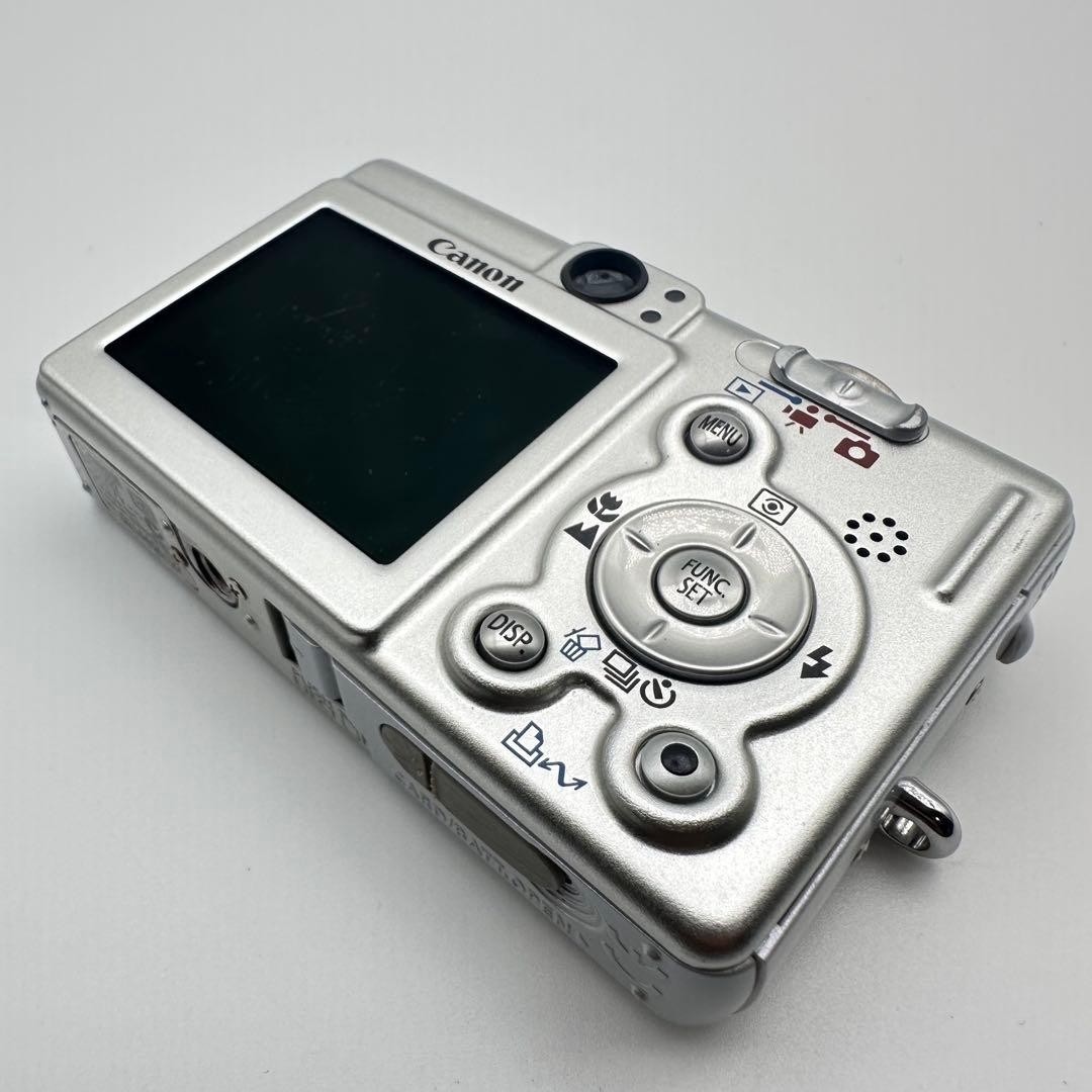 Rare Canon IXY DIGITAL 40 Silver Compact Camera with Accessories