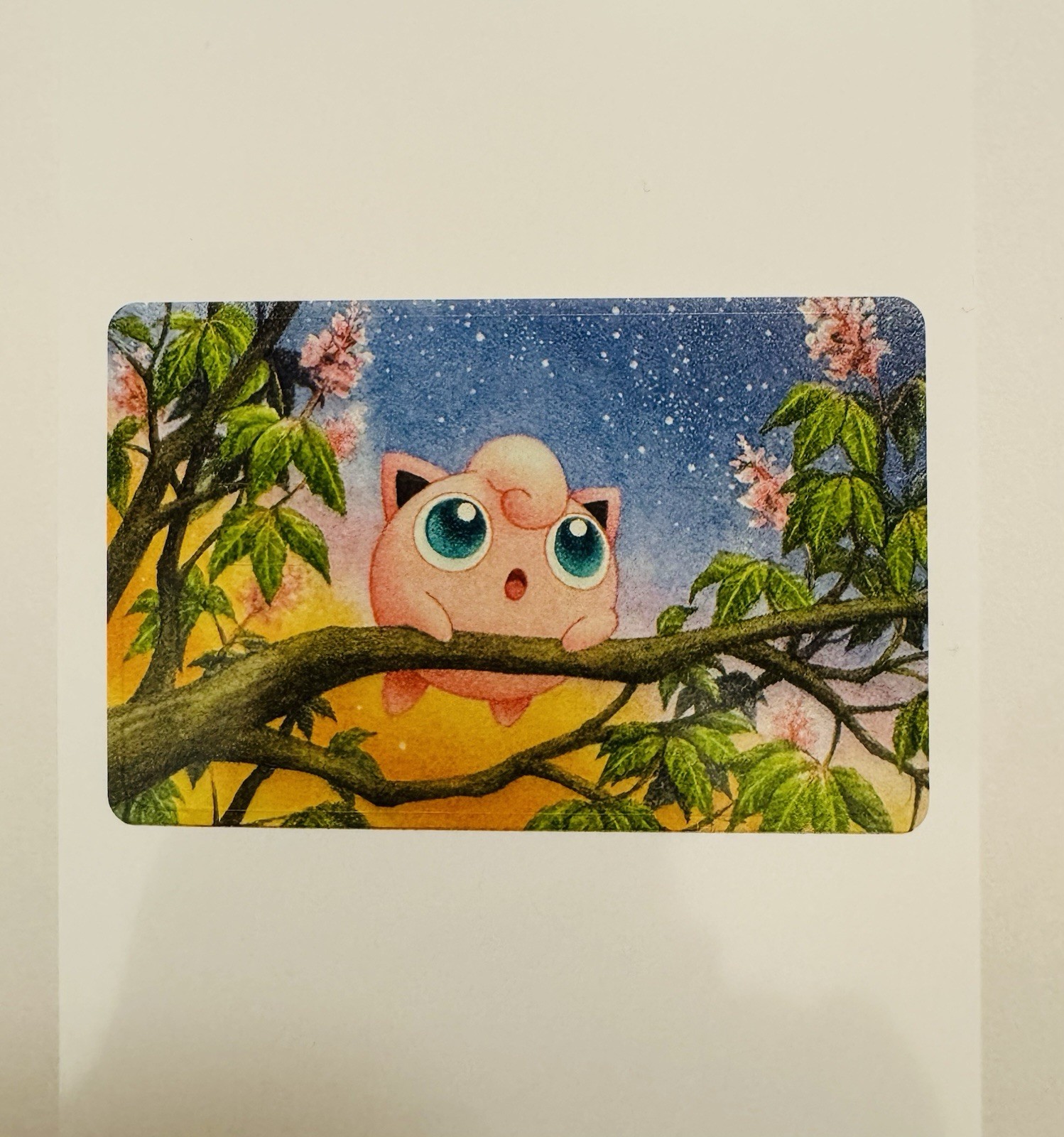 POKEMON  Wigglytuff Credit Card Skin - Decal Sticker Cover