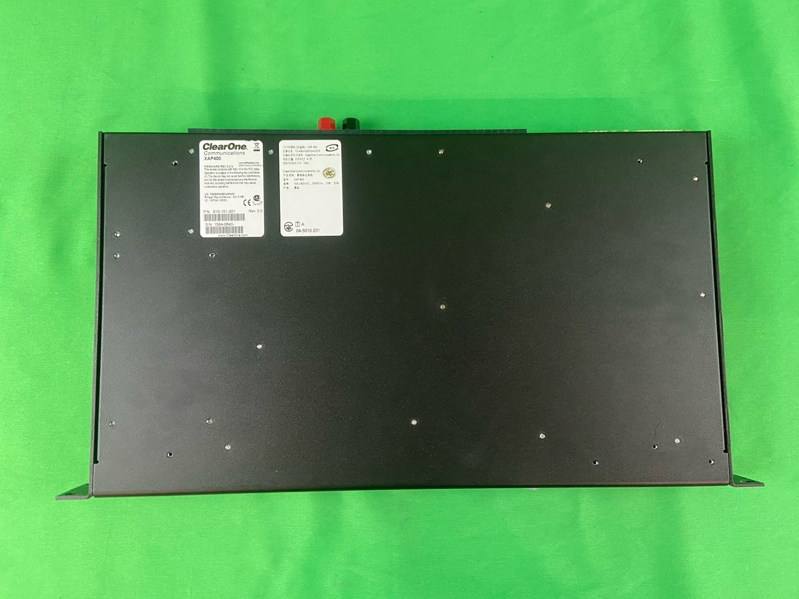 ClearOne XAP400 Audio Conferencing System Microphone Mixer XAP 400