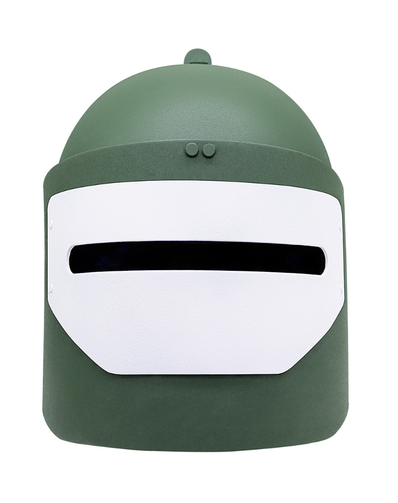 EVI Maska-1 RUSAsian MVD bulletproof assault helmet Double Maska Green White USA