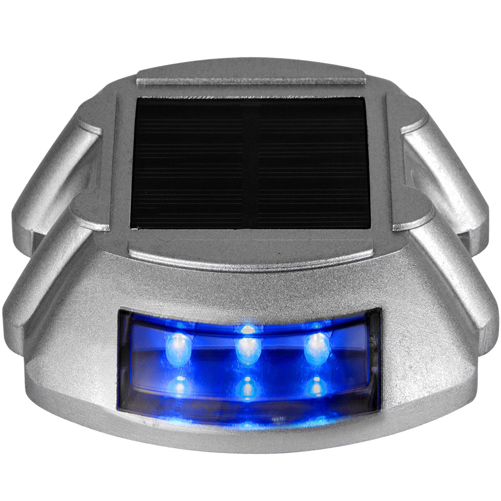 Driveway Lights, Solar Driveway Lights 24-Pack, Dock lights with Switch, in Blue