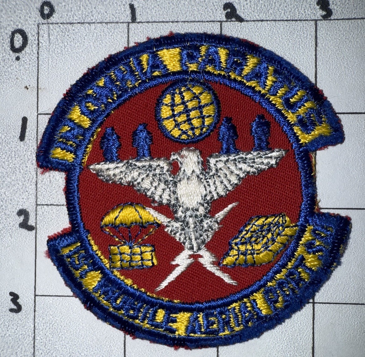 Vietnam War - 1970s USAF 1st Mobile Aerial Port Squadron Patch (9)