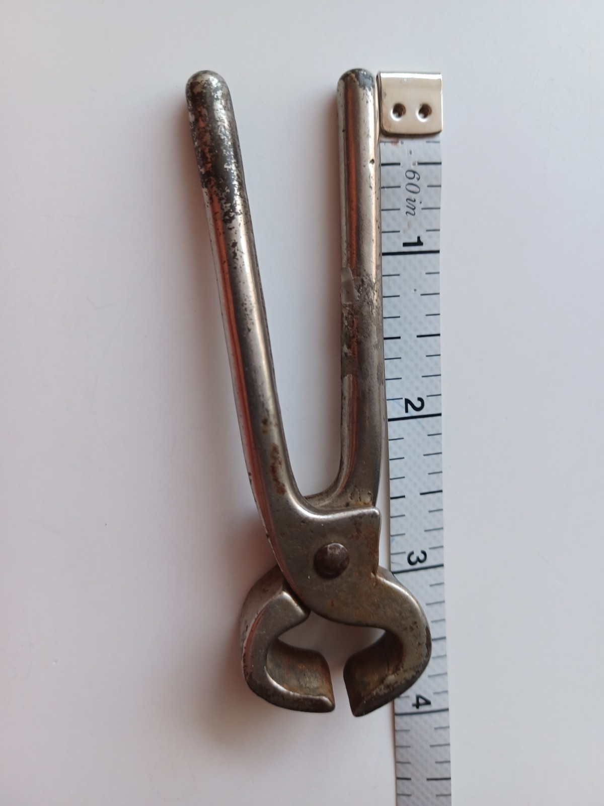 Blacksmiths Tongs 31/2 Inches Salesman Sample Vintage Collectible Metal.