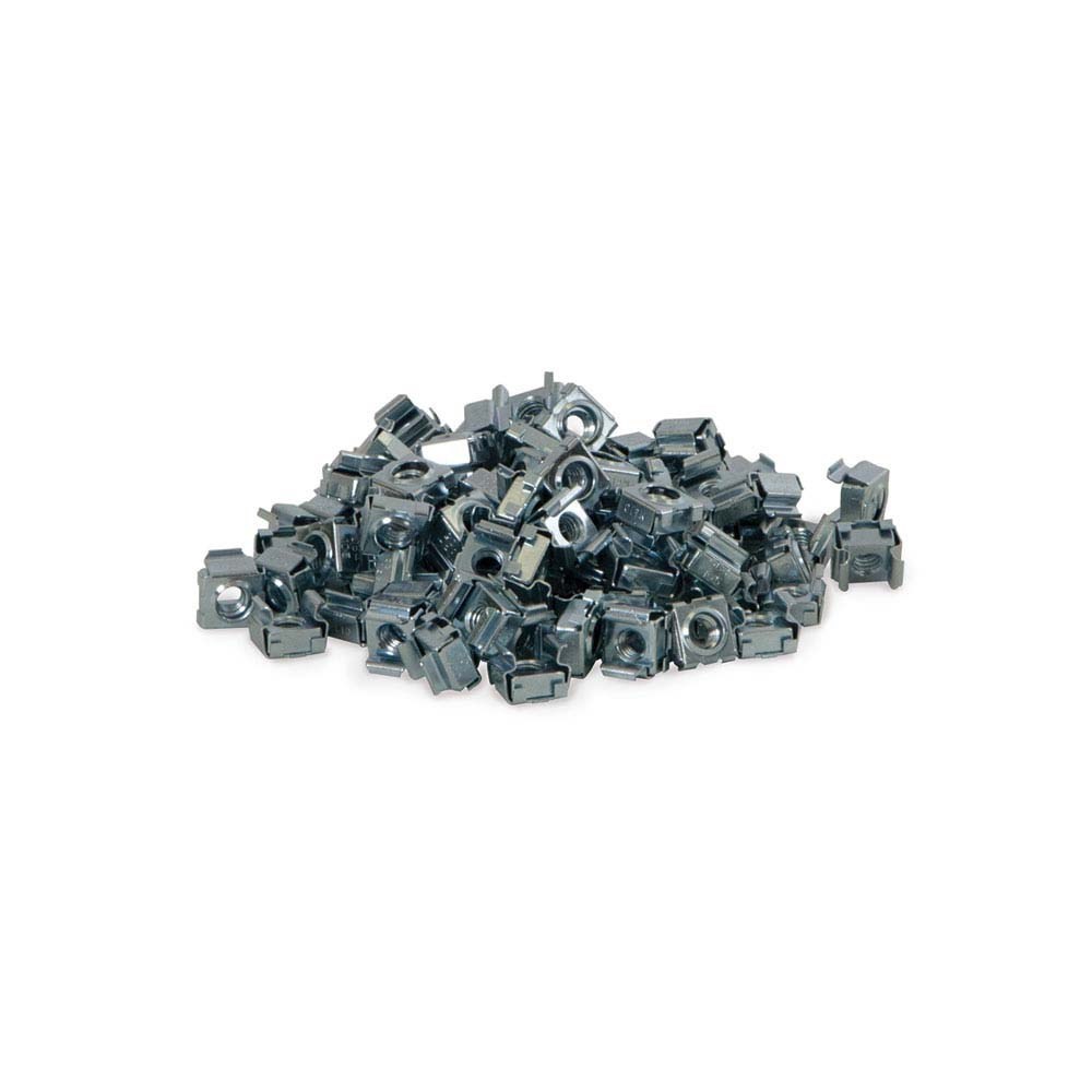 Kendall Howard 12-24 Zinc Cage Nuts - 50 Pack USA Made 0200-1-001-03