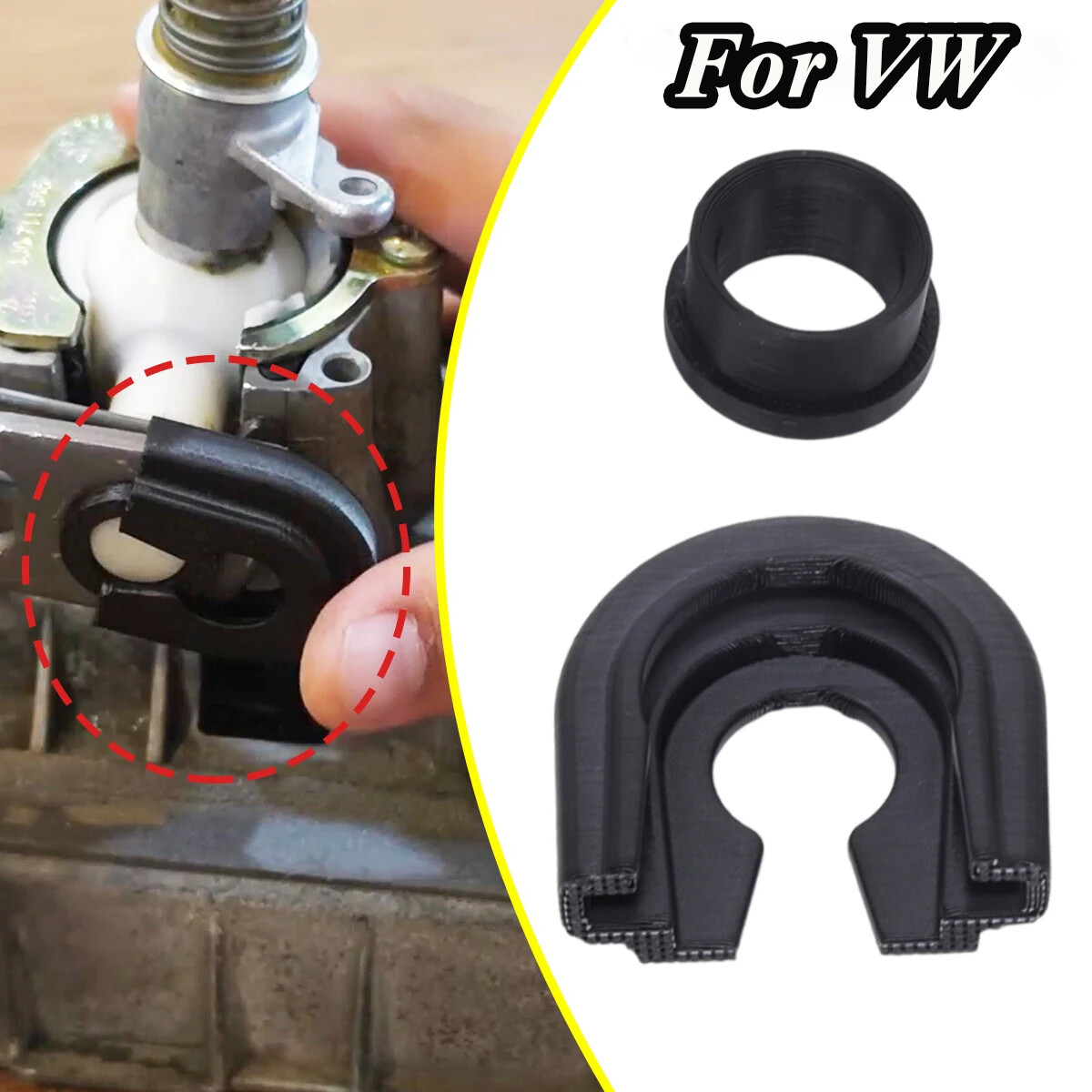 First Gear Getter Shifter Cable Bushing Upgraded For VW Golf MK4 Beetle Jetta