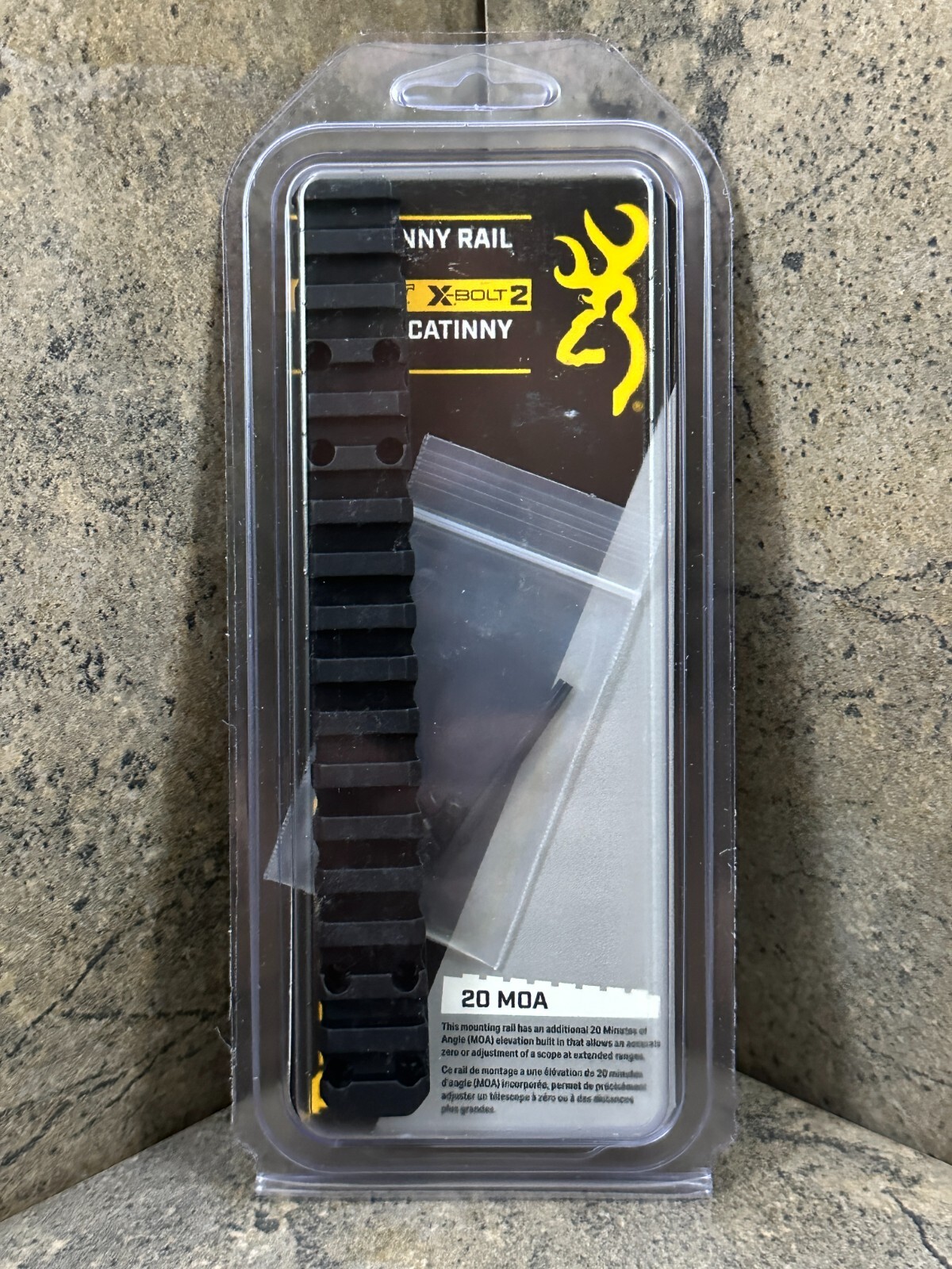 Browning Picatinny Style Scope Base for X-Bolt 20 MOA LA/300RUM/PRC 12519