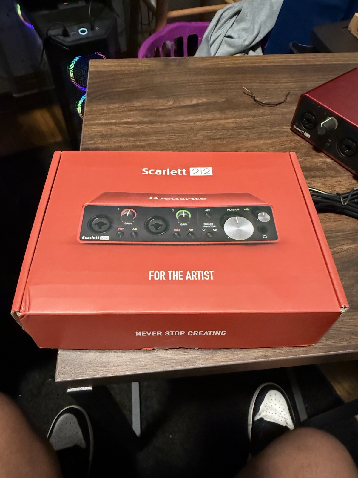 Focusrite Scarlett 2i2 3rd Gen. 2-Channel USB Audio Interface - MOSC0025