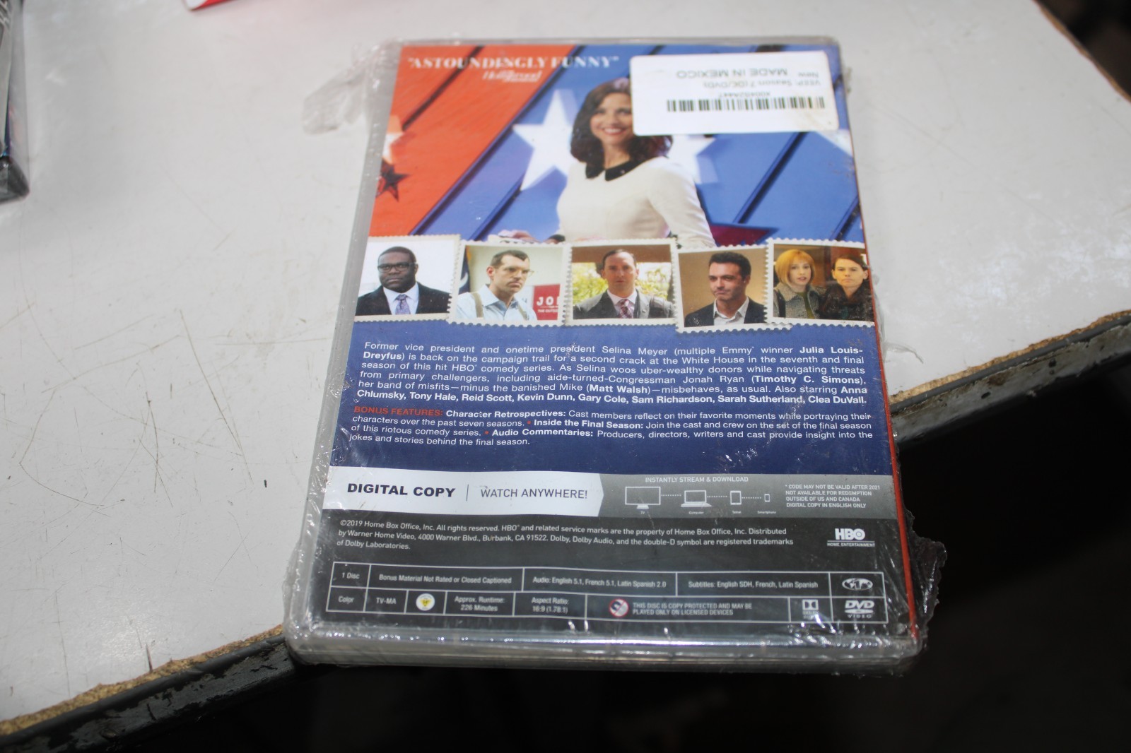 Veep - The Final Season (DVD, 2019) Tested....Free Shipping!