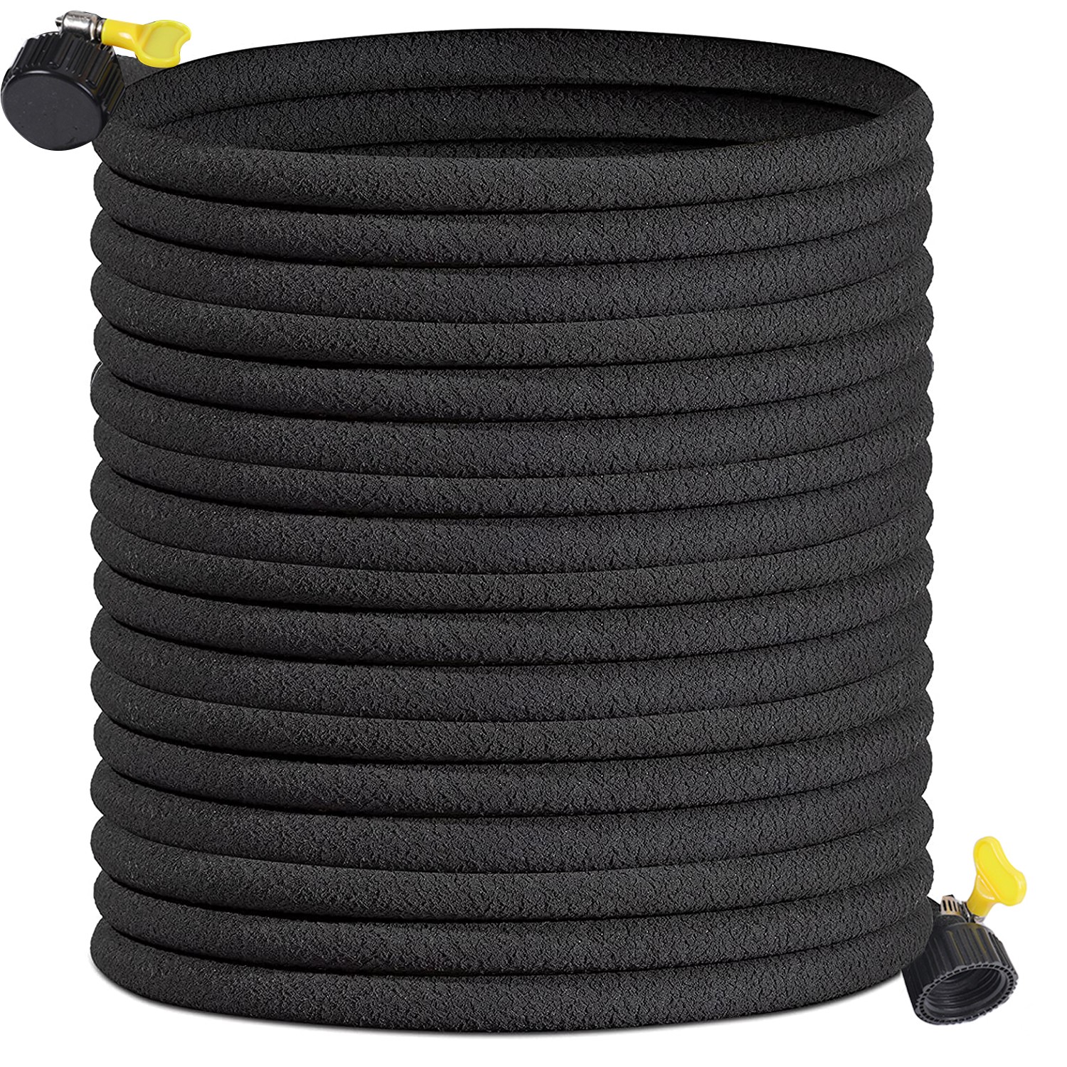 Heavy Duty 1/2" Soaker Hose Save 70% Water 25/50/98FT Flexible Garden Water Tube