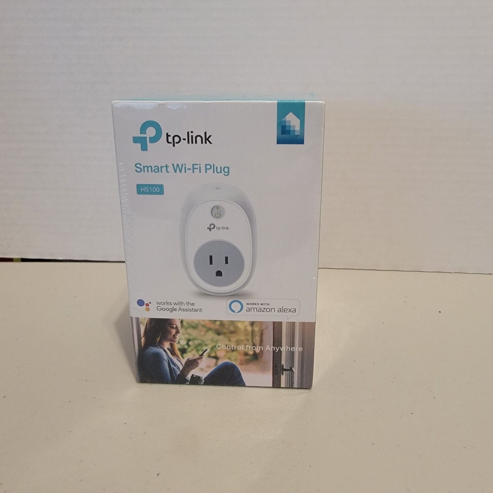 TP-Link Smart Wi-Fi Plug HS100 Alexa Google Assistant Sealed New In Box Home