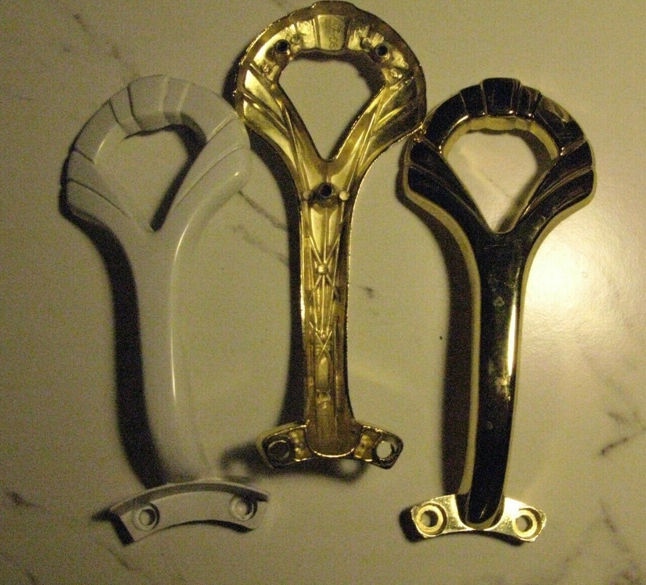 VTG Ceiling Fan Replacement Blade Arms brass white Hampton Bay SG-A17 SG-A40