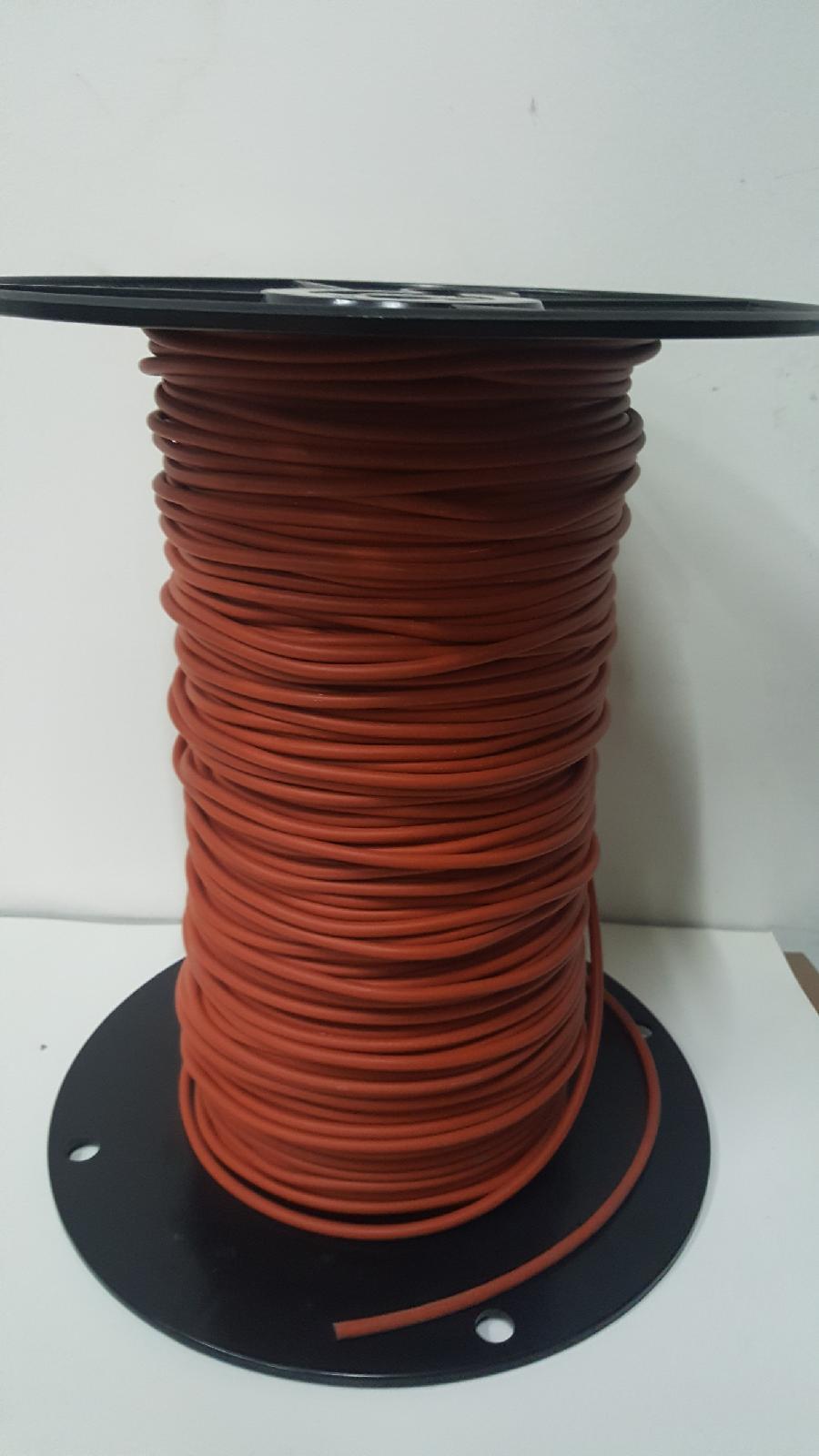 SILICONE O-RING CORD .1875  70 DURO 3/16"  THICK  10 FT ROLL