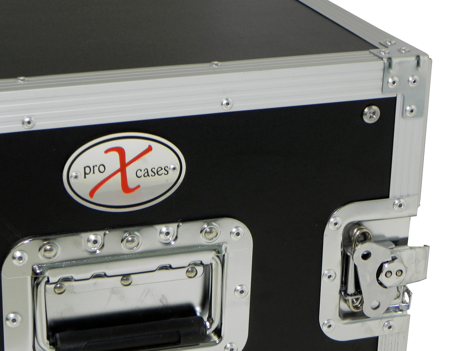 ProX X-8UE 8U Deluxe Effects Rack Case 14” Deep Rail to Rail 8 Space Front Load
