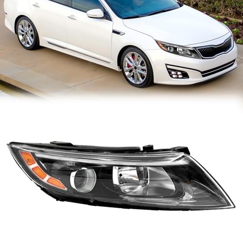 Headlight Assembly Compatible with 2014 2015 Kia Optima Right Passenger Side