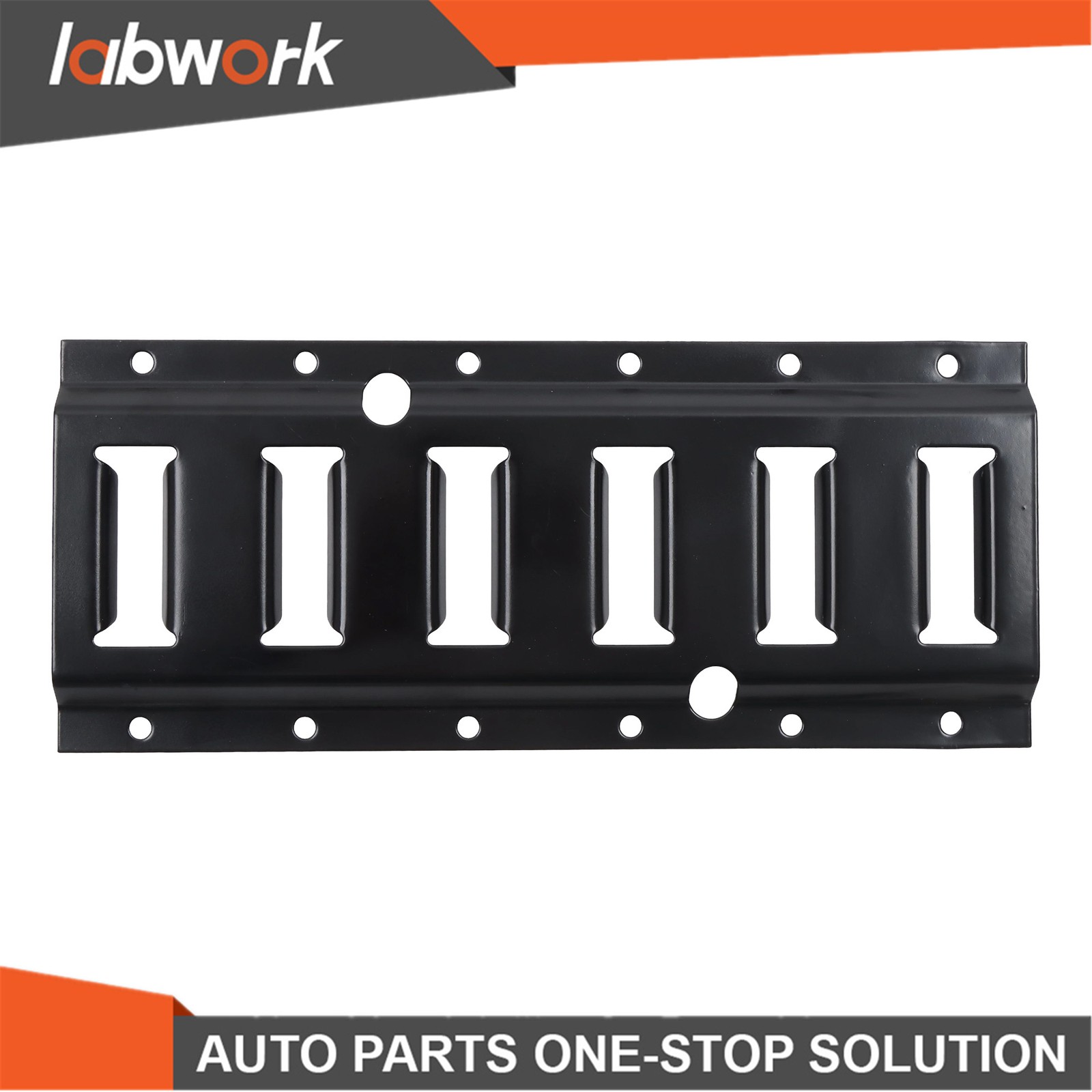 Labwork 14 Pack 1' E Track Tie Down Rail Kit Powder Coated Black Flexible