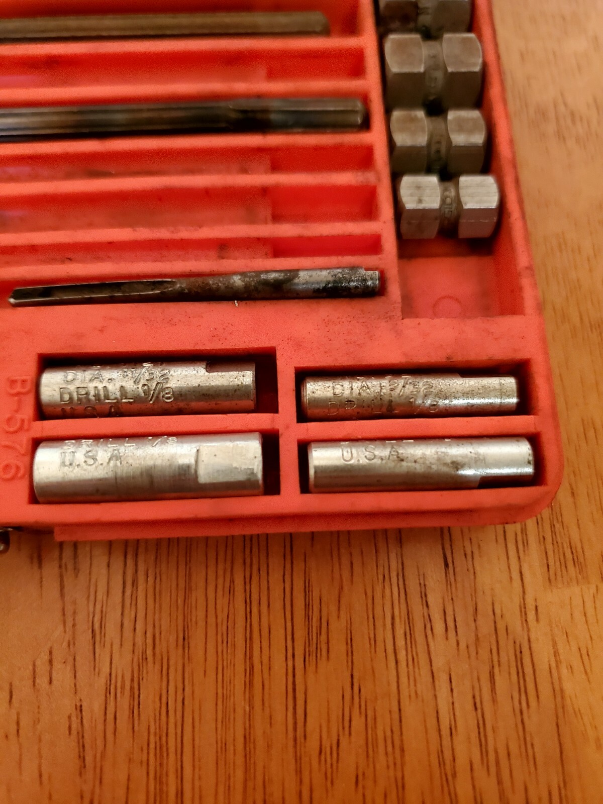Blue Point Supreme Screw Extractors Set No.1020 Snap On Tools Inc Incomplete