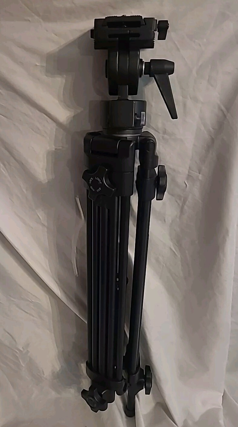 Tripod-Walimex Pro/E Image-9901 camera tripod W/ Fluid Head