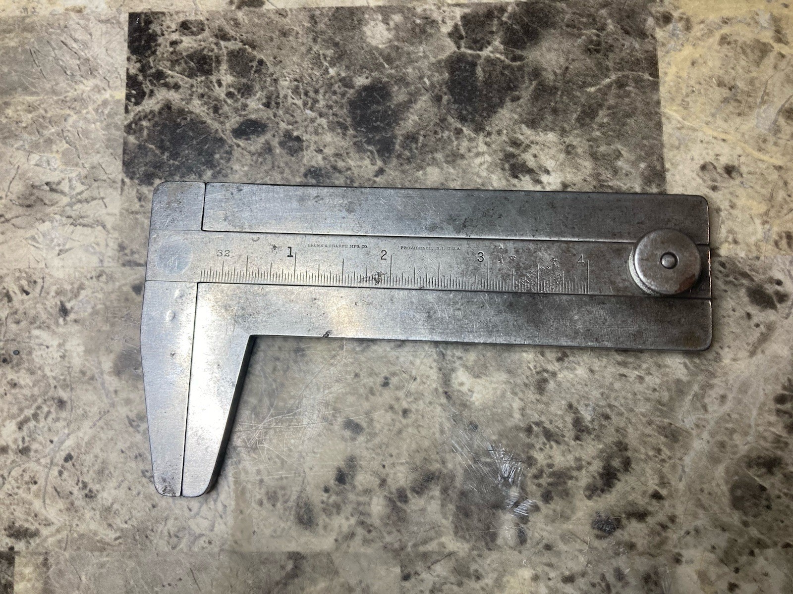 Antique Brown & Sharpe Mfg. Co. No.674 Rolling Mill Caliper Gage. USA Made 🇺🇸!