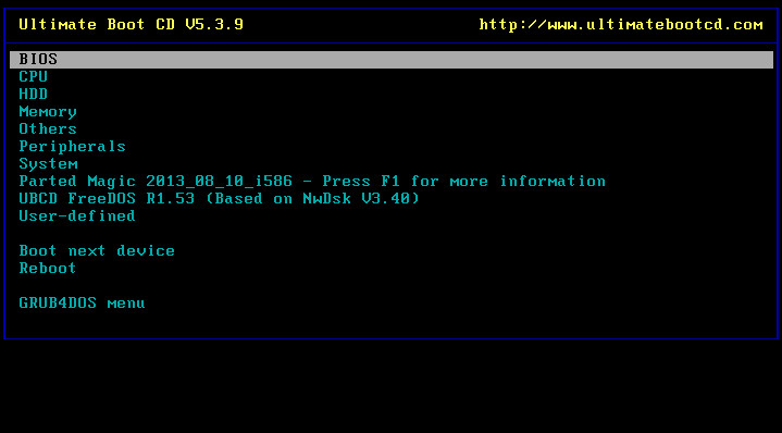 Ultimate Boot PC Diagnostics & Repair CD DVD Bootable All in One Latest Version