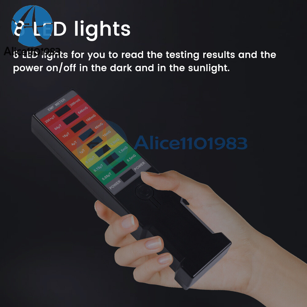 Electromagnetic Field Radiation Detector EMF Meter Electromagnetic Field Tester