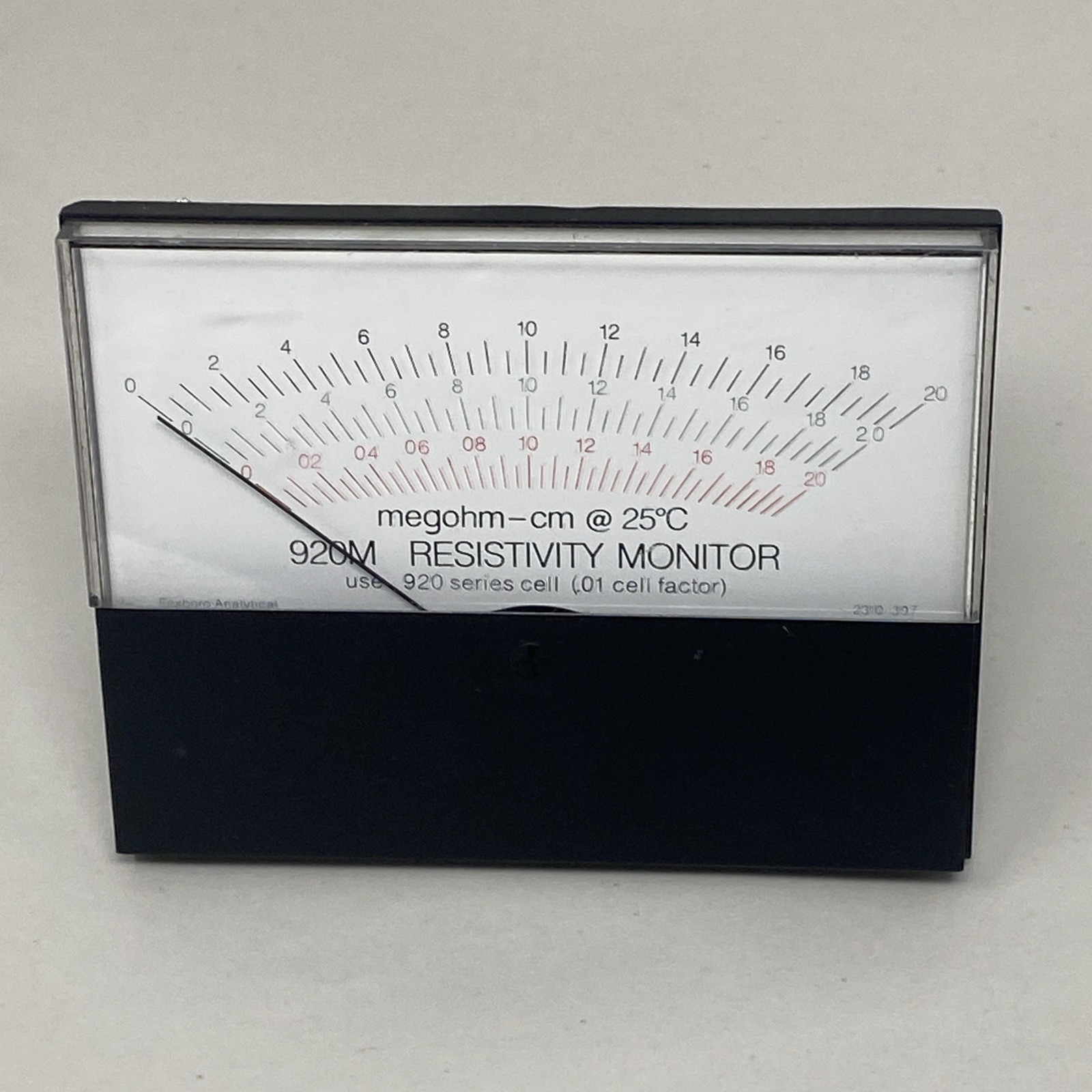 CULLIGAN 920M RESISTIVITY MONITOR  MODEL RR-2 120V Gauge Only