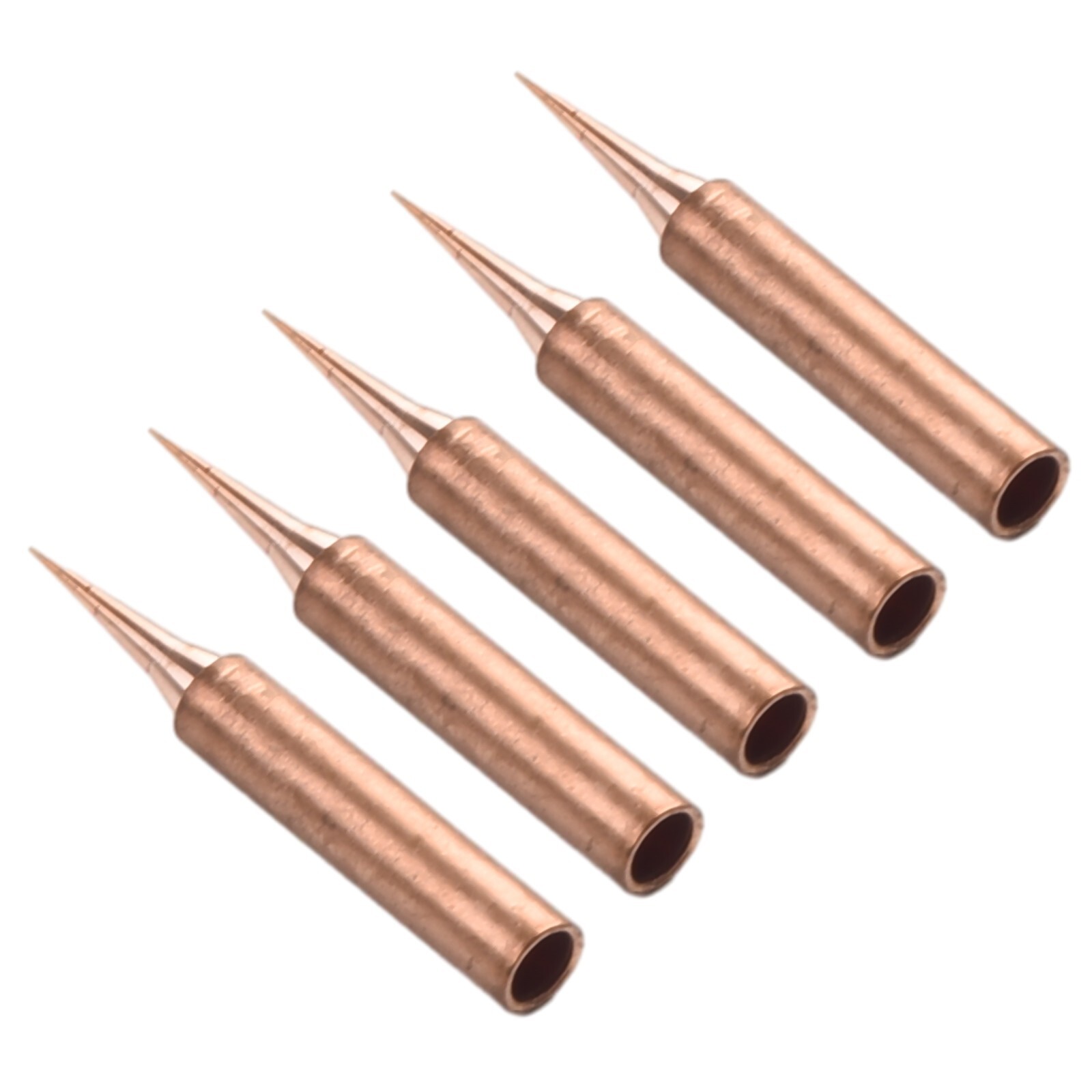 10pc 900M-T-I Pure Copper Soldering Iron Tips Set Lead-Welding Solder Tip Tools