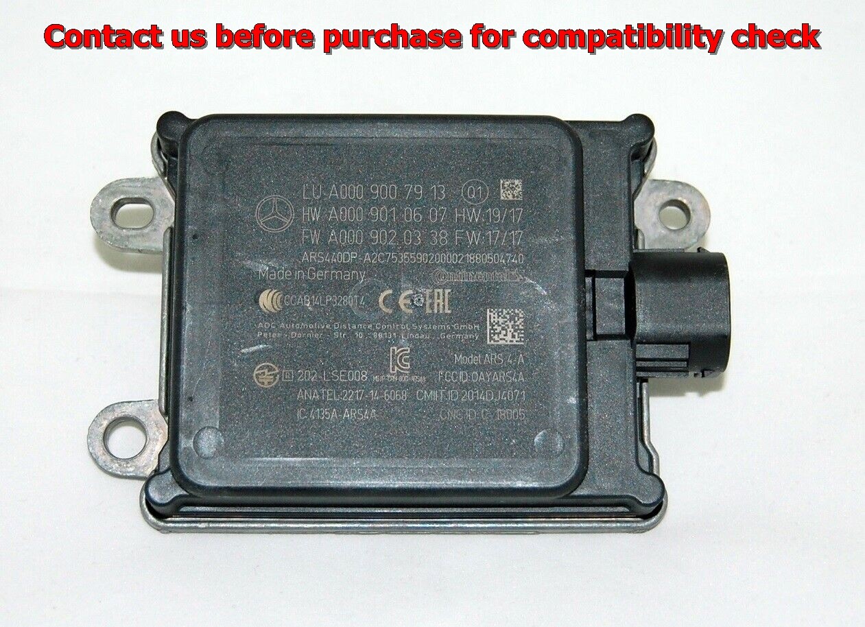 OEM Mercedes Benz C E GLE S GLC CLS Distronic Proximity Radar Sensor A0009007913