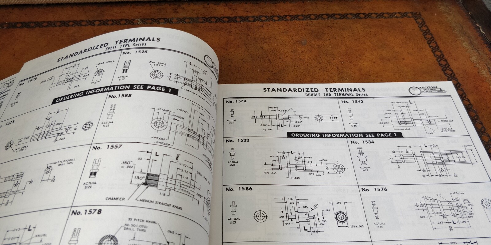 1950's Keystone Electric Corp ~ Catalog ~ Electric components