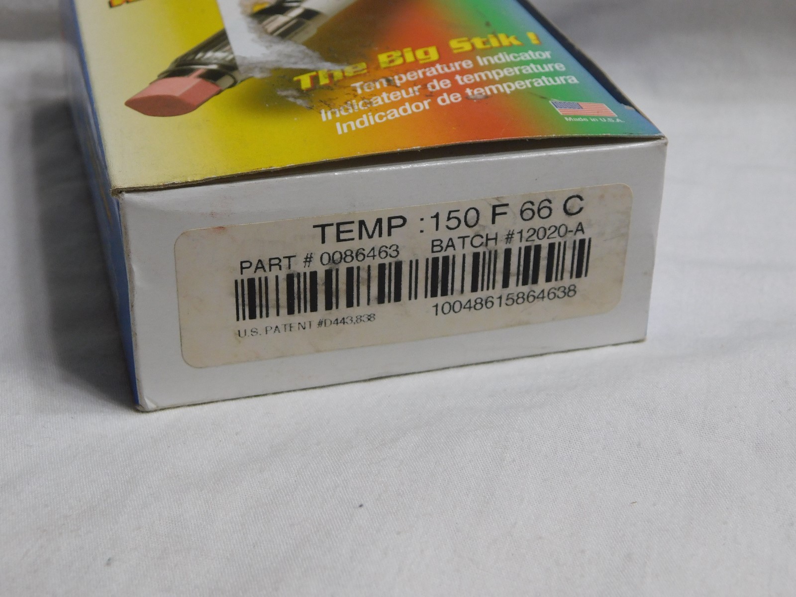 La-Co Markal Thermomelt Heat Stik - Temp 150 F 66 C #86463 (Box of 12)