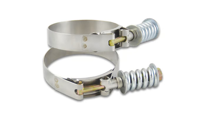 Vibrant 27832 Hose Clamp - T-Bolt - 3.53 to 3.83 in Range - S/S - 3-1/4 in ID