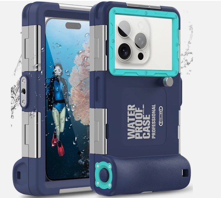 Shellbox 2nd Gen Professional Underwater Phone Case For IPhone Or Samsung New