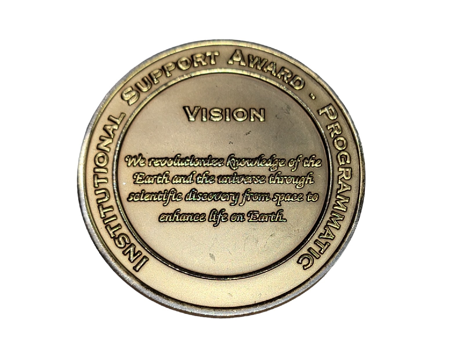 NASA Goddard Space Flight Center Earth Observing System Achievement Medallion